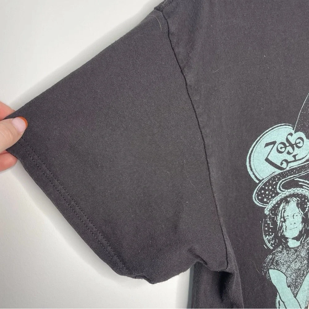 Vintage men’s black LED zeppelin band concert tee t shirt - Picture 4 of 5
